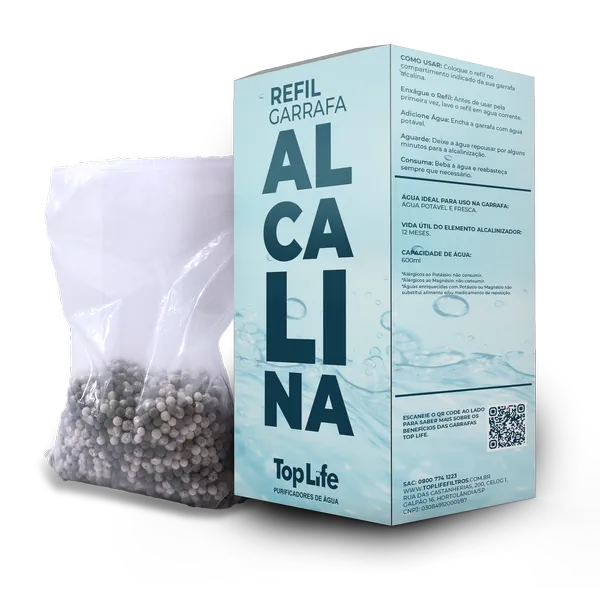 Refil para Garrafa Alcalina