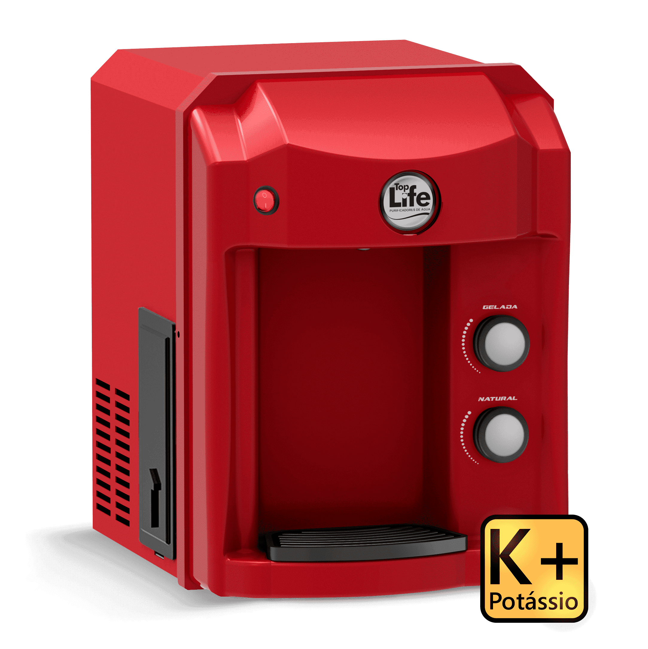 Purificador HE OXI K+ vermelho