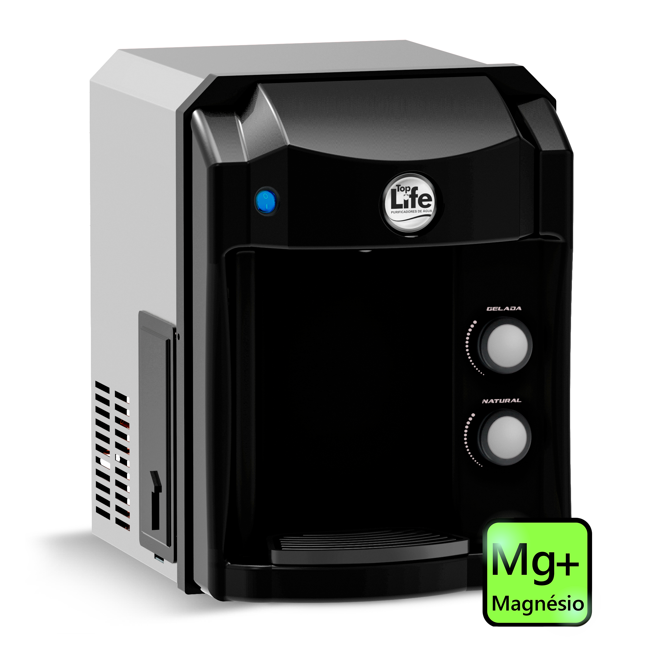 Purificador HE OXI Mg+ preto
