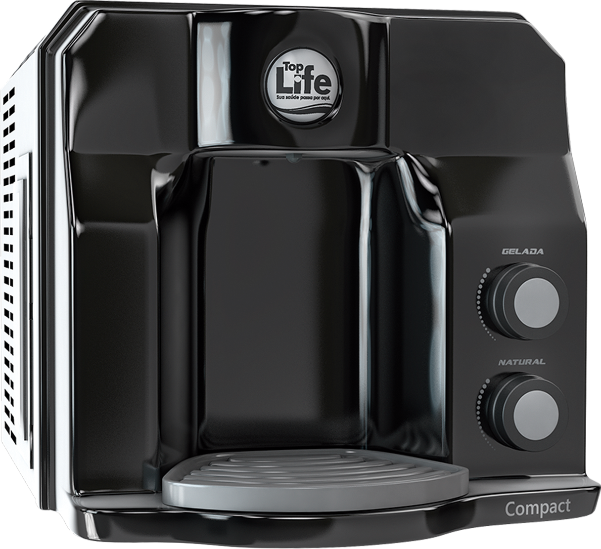Purificador Platinum Compact preto